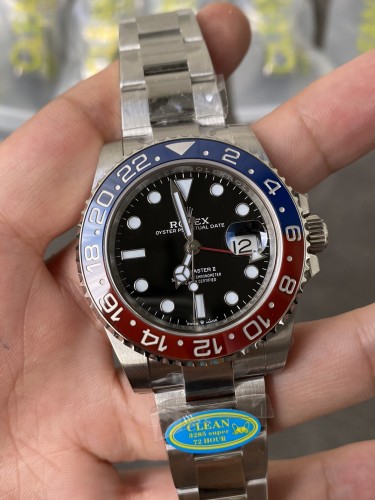 Clean GMT MASTER ll 펩시 3285무브먼트 40mm