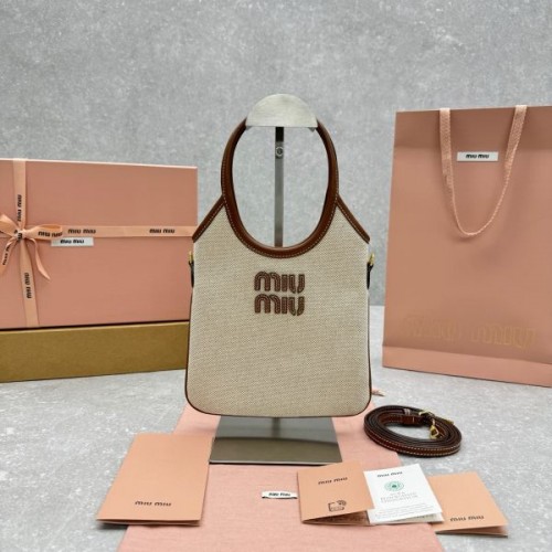 IVY 레더 핸드백