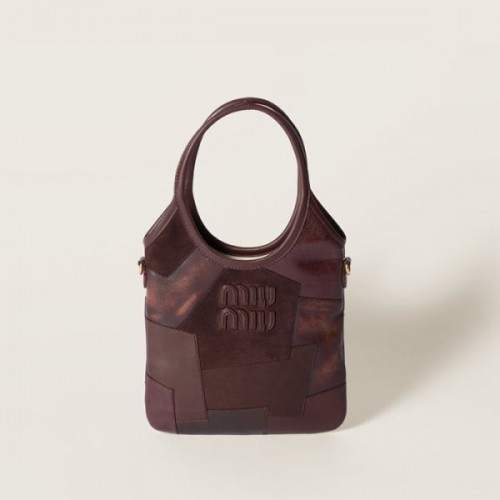 IVY 레더 핸드백